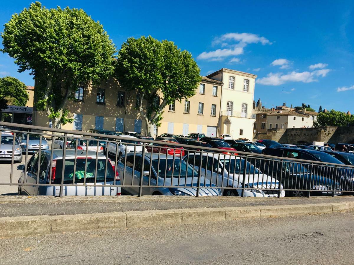 Au Pied De La Cite Appartement Carcassonne Buitenkant foto