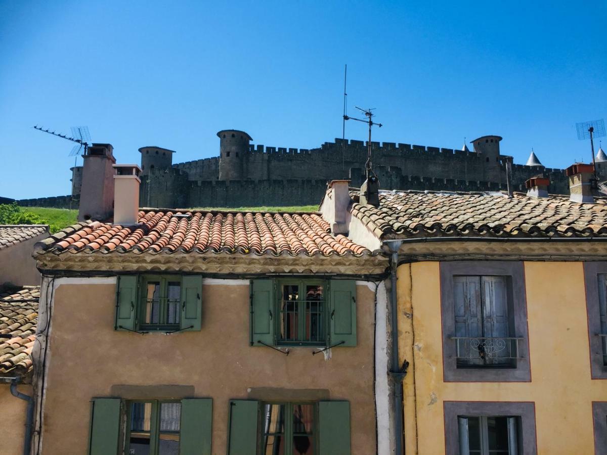 Au Pied De La Cite Appartement Carcassonne Buitenkant foto